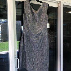 BLue AND GOLD FORMAL DRESS